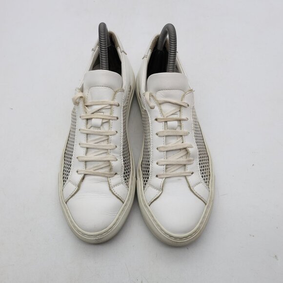 Common Projects Achilles Low Top Sneakers Women's EU 38 White Leather Lace Up - Picture 3 of 11